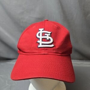 St. Louis Cardinals Team MLB  OSFM Adjustable Hat Baseball Cap Red